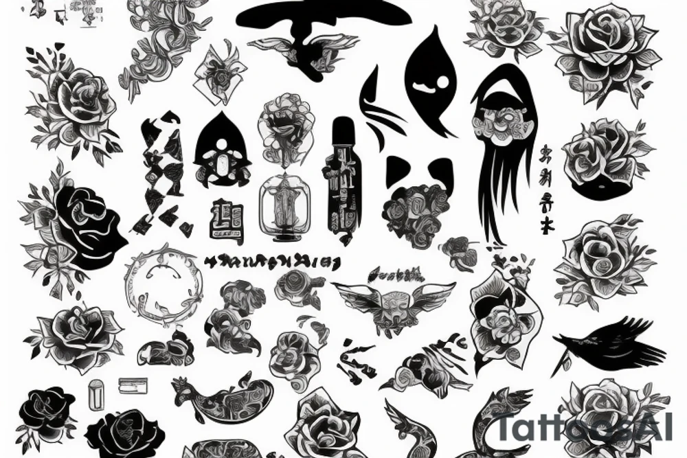 Дракон tattoo idea