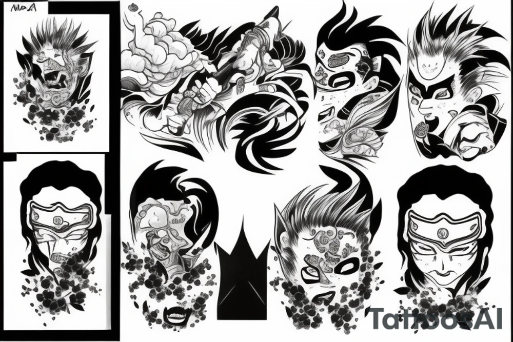 Madara is furious tattoo idea