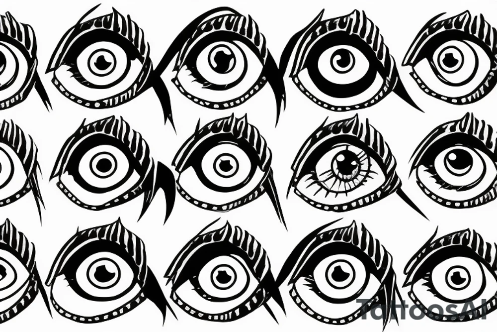 Sharingan tattoo idea