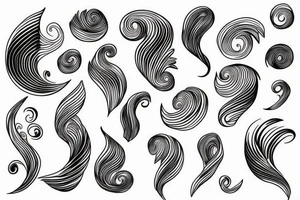 waves sleeve tattoo idea