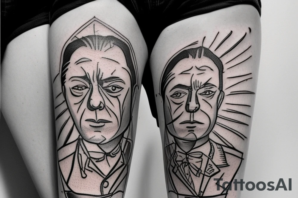 Albert Camus’s The Stranger walking on the beach. tattoo idea