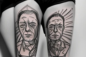 Albert Camus’s The Stranger walking on the beach. tattoo idea