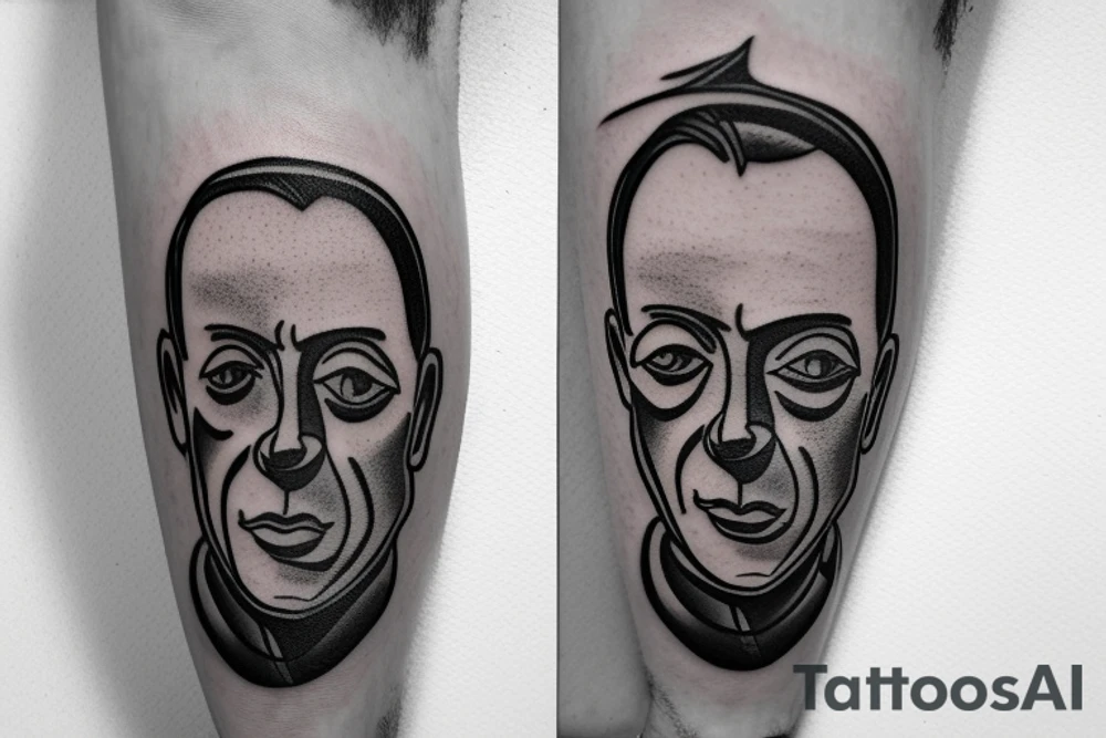 Albert Camus’s The Stranger walking on the beach. tattoo idea