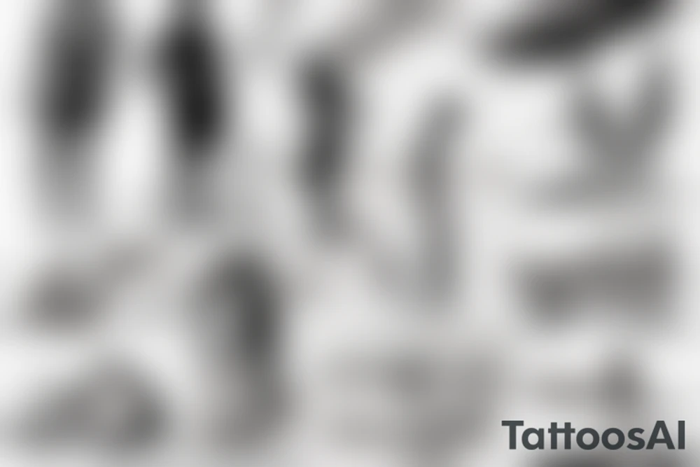 Albert Camus’s The Stranger walking on the beach. tattoo idea