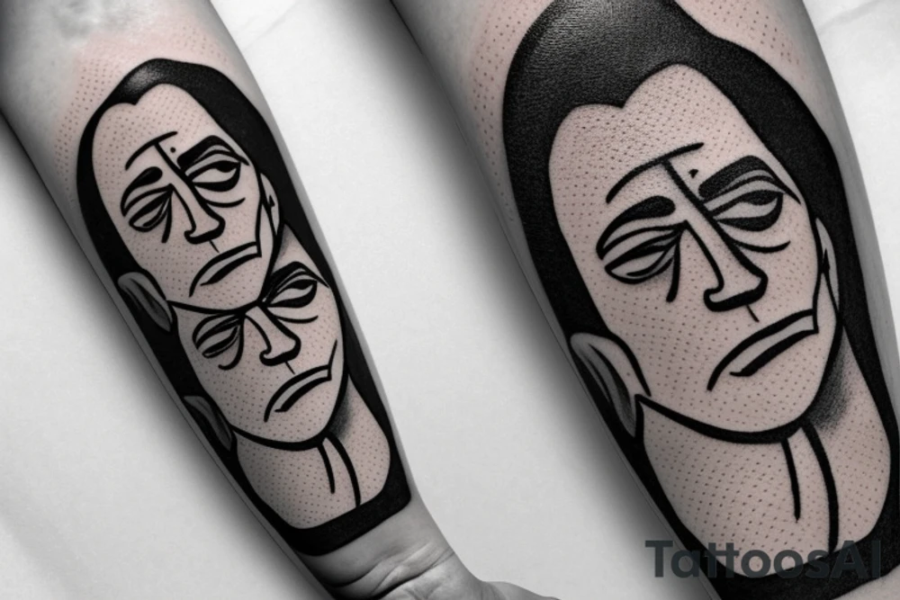 Albert Camus’s The Stranger walking on the beach. tattoo idea