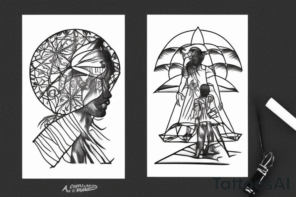 Albert Camus’s The Stranger walking on the beach under the sun. tattoo idea