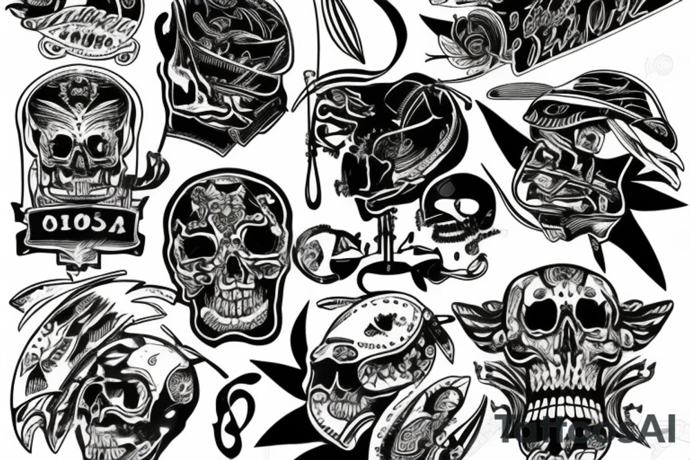 sr 500 tattoo idea