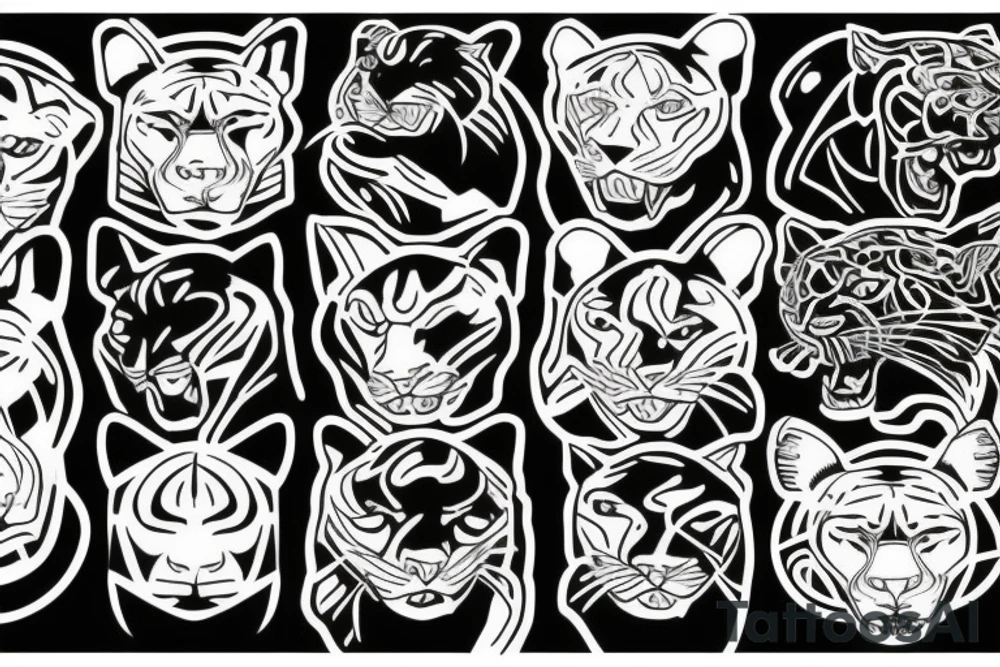 panther tattoo idea