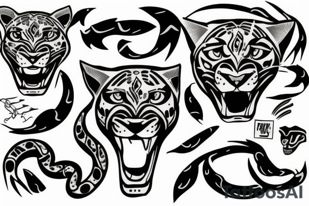panther tattoo idea