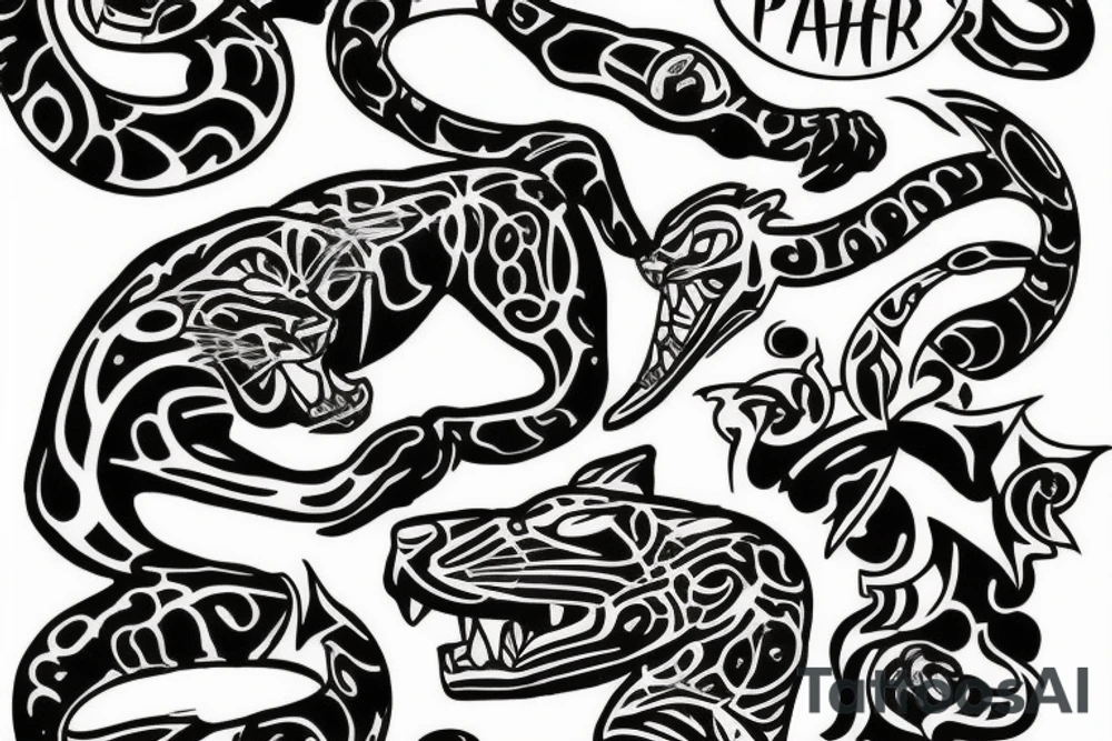 panther tattoo idea