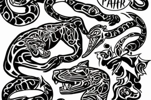 panther tattoo idea