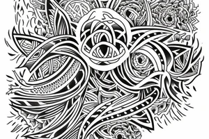Maorí tattoo idea