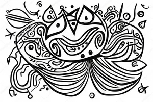 The Earth wearing a crown. tattoo idea