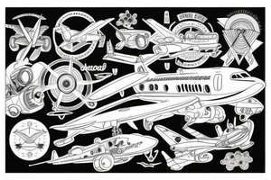 Aviation tattoo idea