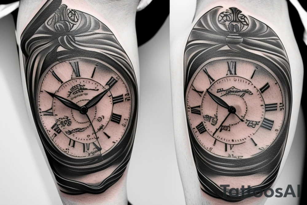 time piece tattoo idea