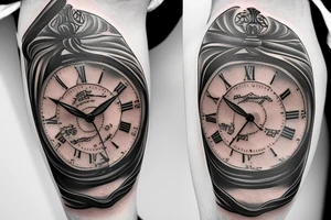 time piece tattoo idea