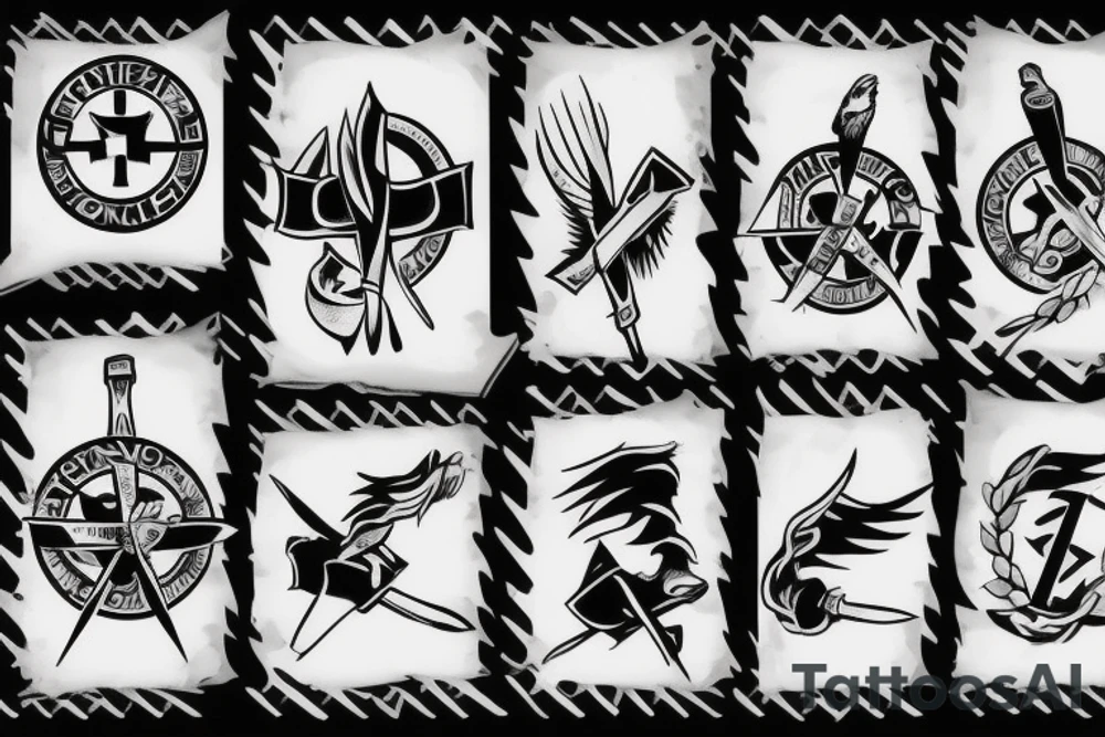 battlefield medic sign tattoo idea