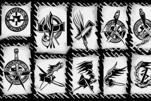 battlefield medic sign tattoo idea