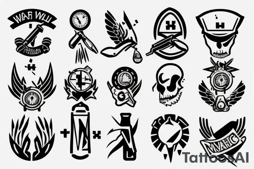 war medic tattoo idea