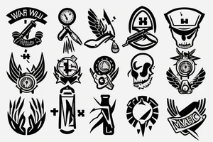 war medic tattoo idea