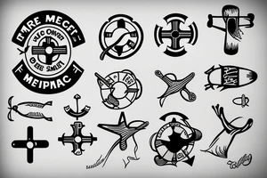 marine medic tattoo idea