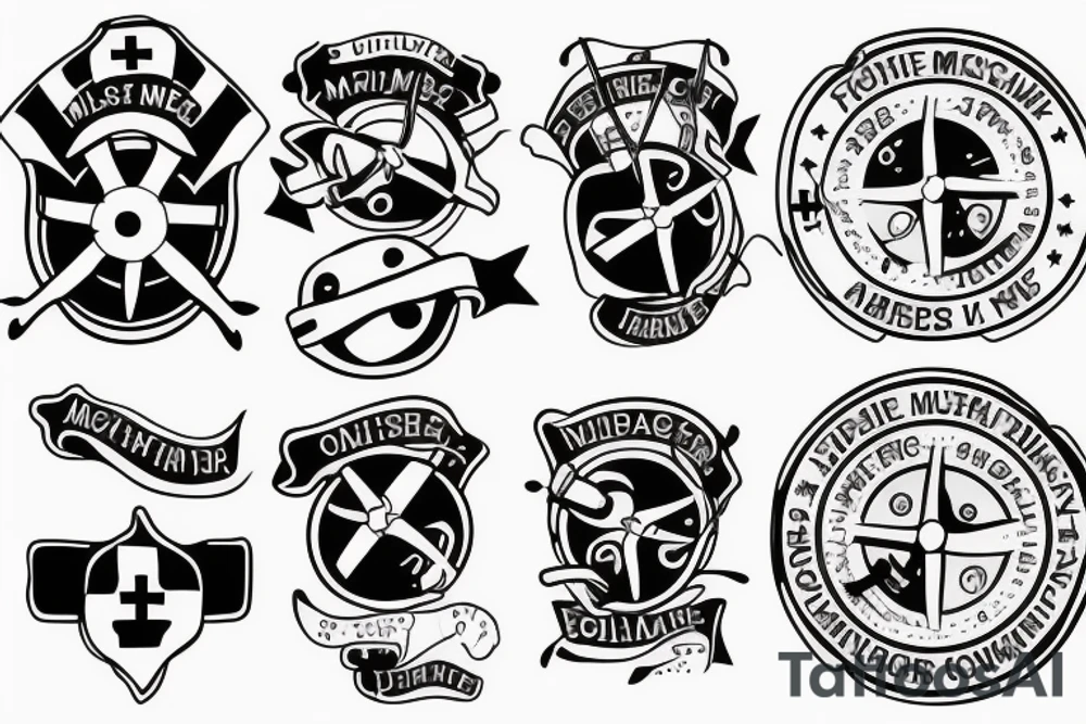 marine medic tattoo idea