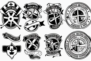 marine medic tattoo idea