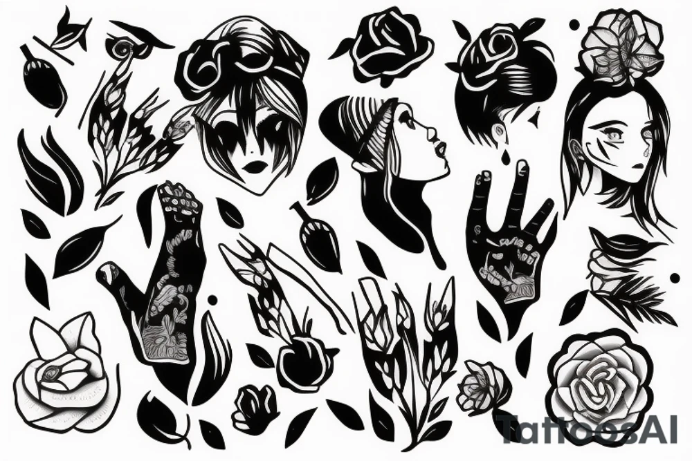 matilda girl from leon killer film tattoo idea