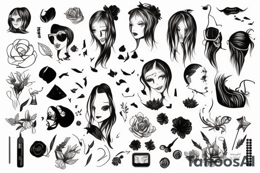 matilda girl from leon killer film tattoo idea