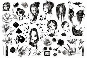 matilda girl from leon killer film tattoo idea