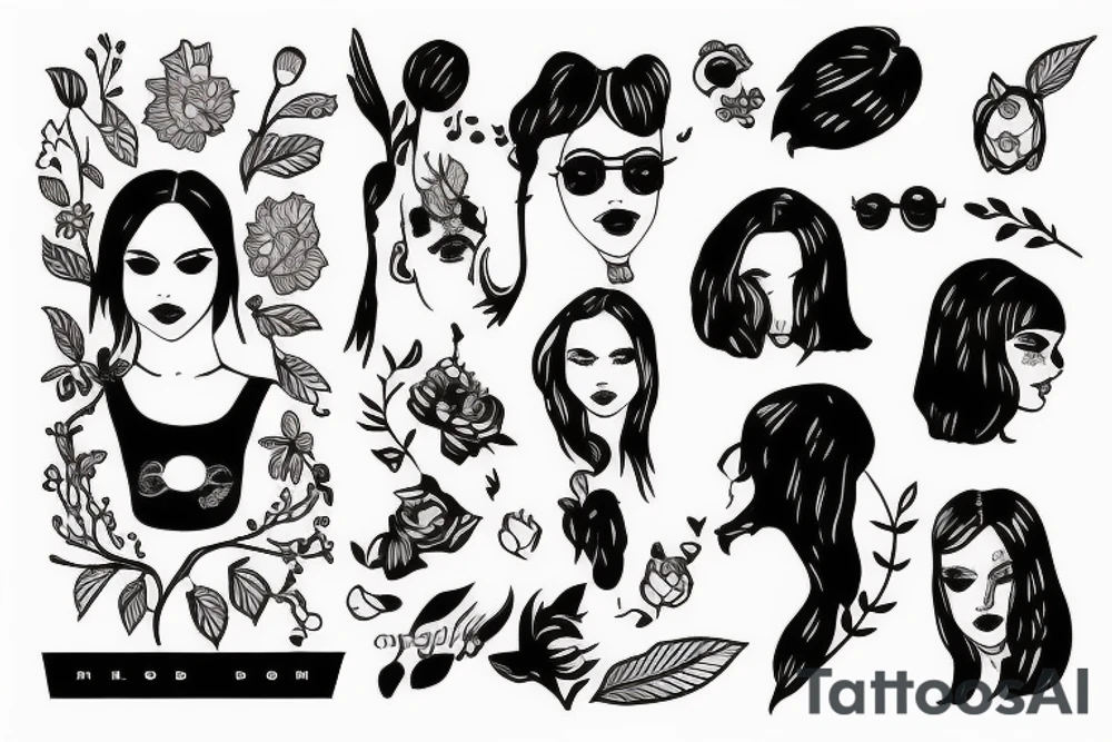 matilda girl from leon  film tattoo idea