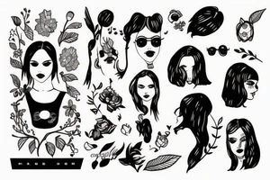 matilda girl from leon  film tattoo idea