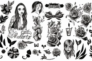matilda girl from leon  film tattoo idea