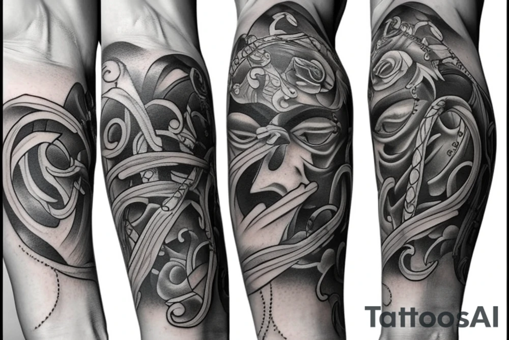 sea arm tattoo idea