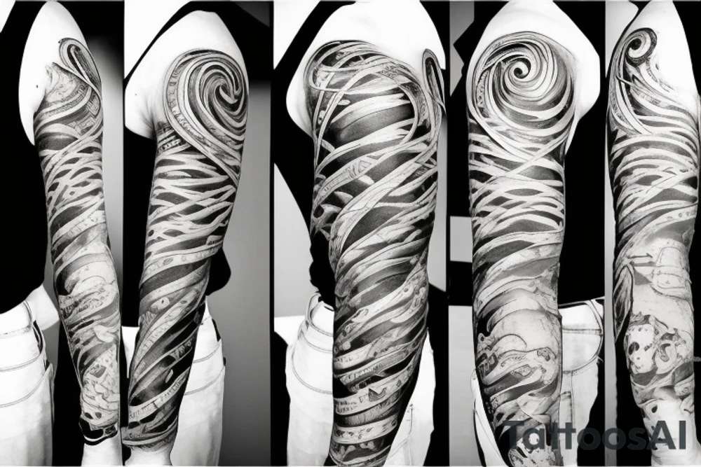 sea arm tattoo idea