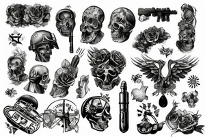 ukraine war tattoo idea