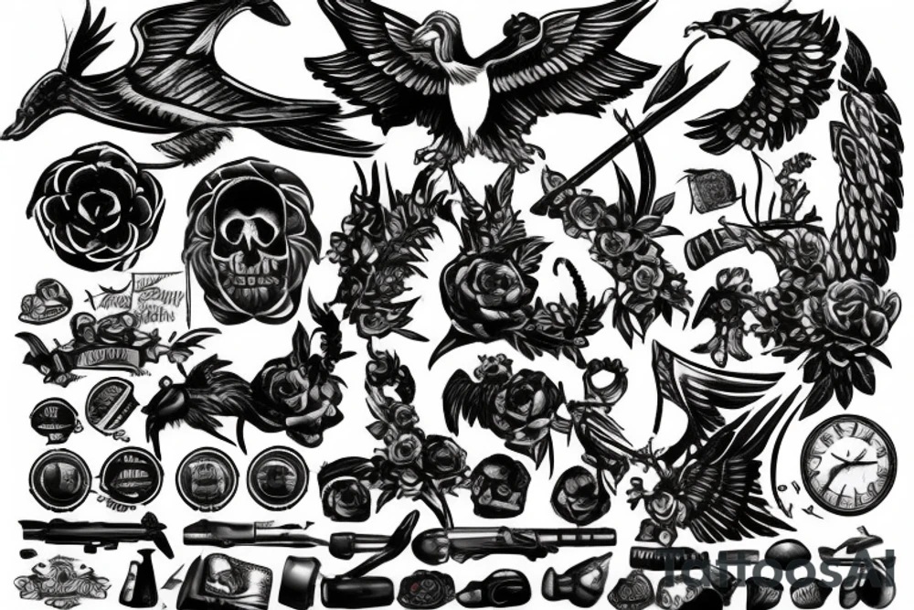 ukraine war tattoo idea