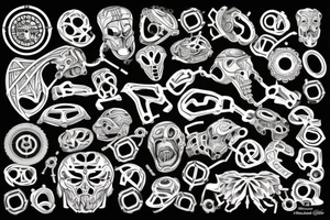 broken Chain tattoo idea