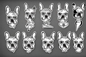 french bulldog tattoo idea
