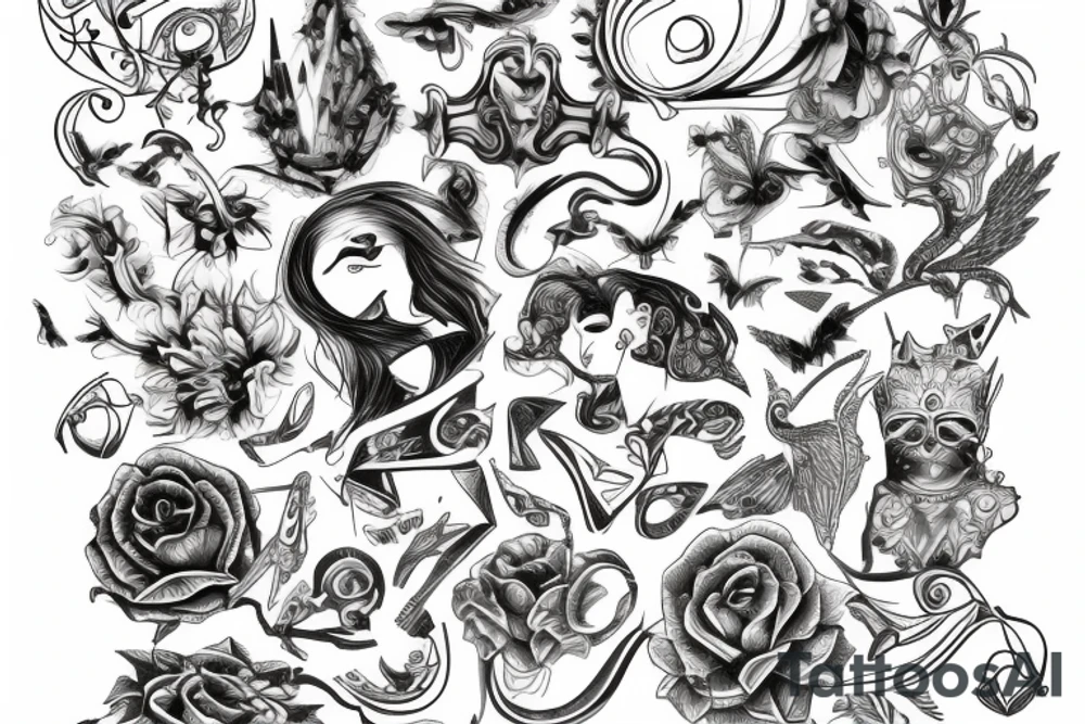 AI-powered tattoo design tattoo idea