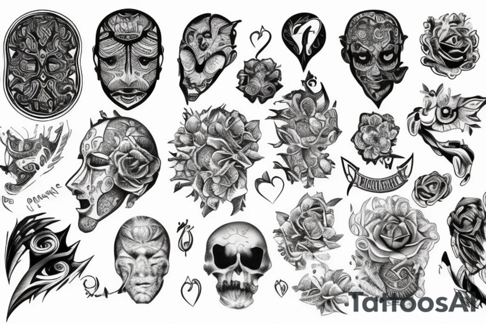 AI-powered tattoo design tattoo idea