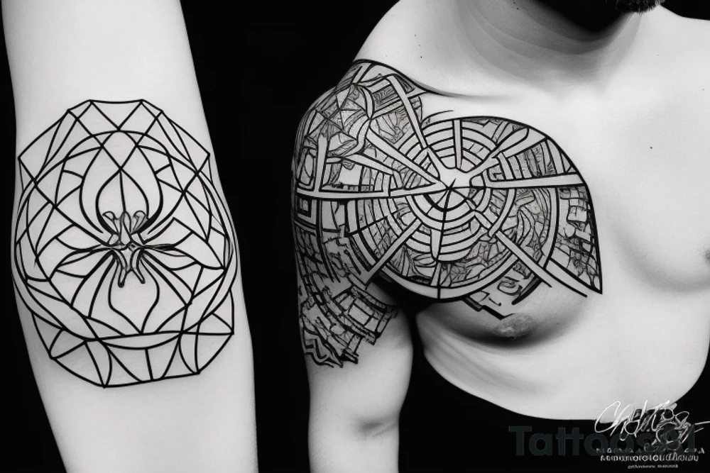 Metatron's Cube tattoo idea