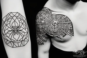 Metatron's Cube tattoo idea