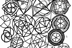 Metatron's Cube tattoo idea