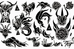 Regeneration and Taurus, stand strong tattoo idea
