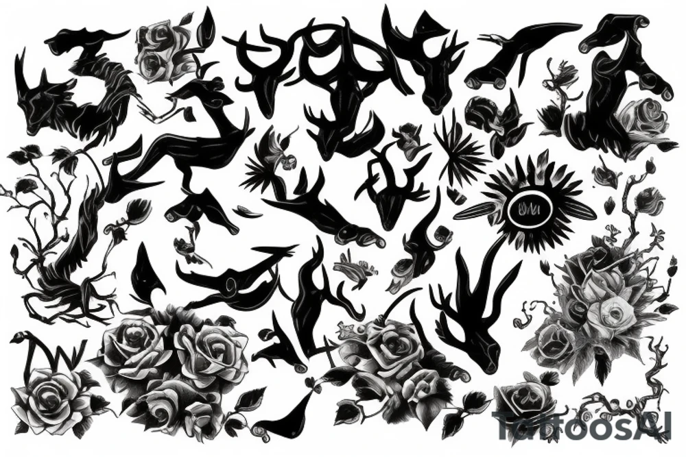 Regeneration and Taurus, stand strong tattoo idea