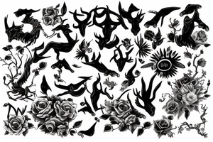 Regeneration and Taurus, stand strong tattoo idea