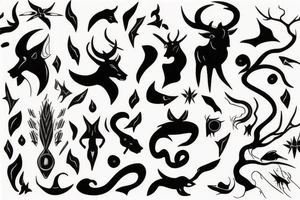 Regeneration and Taurus, stand strong tattoo idea