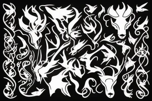 Regeneration and Taurus, stand strong tattoo idea