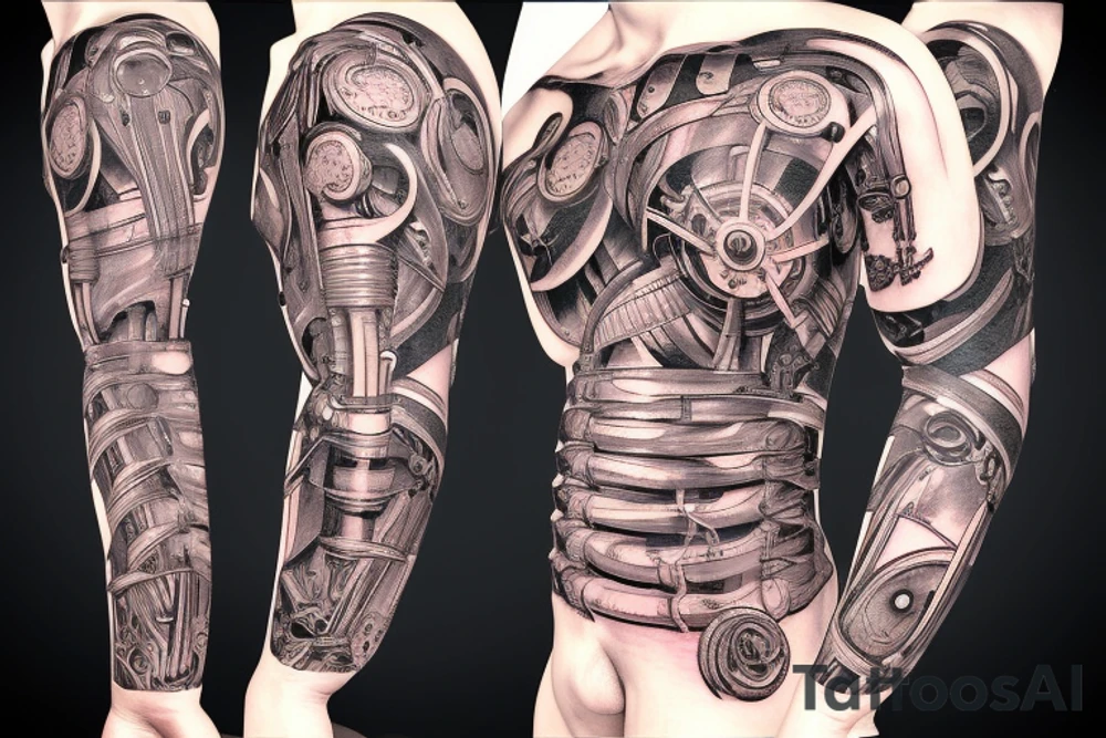 artificial intelligence singularity no more humans tattoo idea